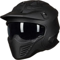 Open Face Motorcycle 3/4 Half Helmet for Moped ATV UTV Cruiser Scooter Dirt Bike Motocross DOT ECE Model 726X