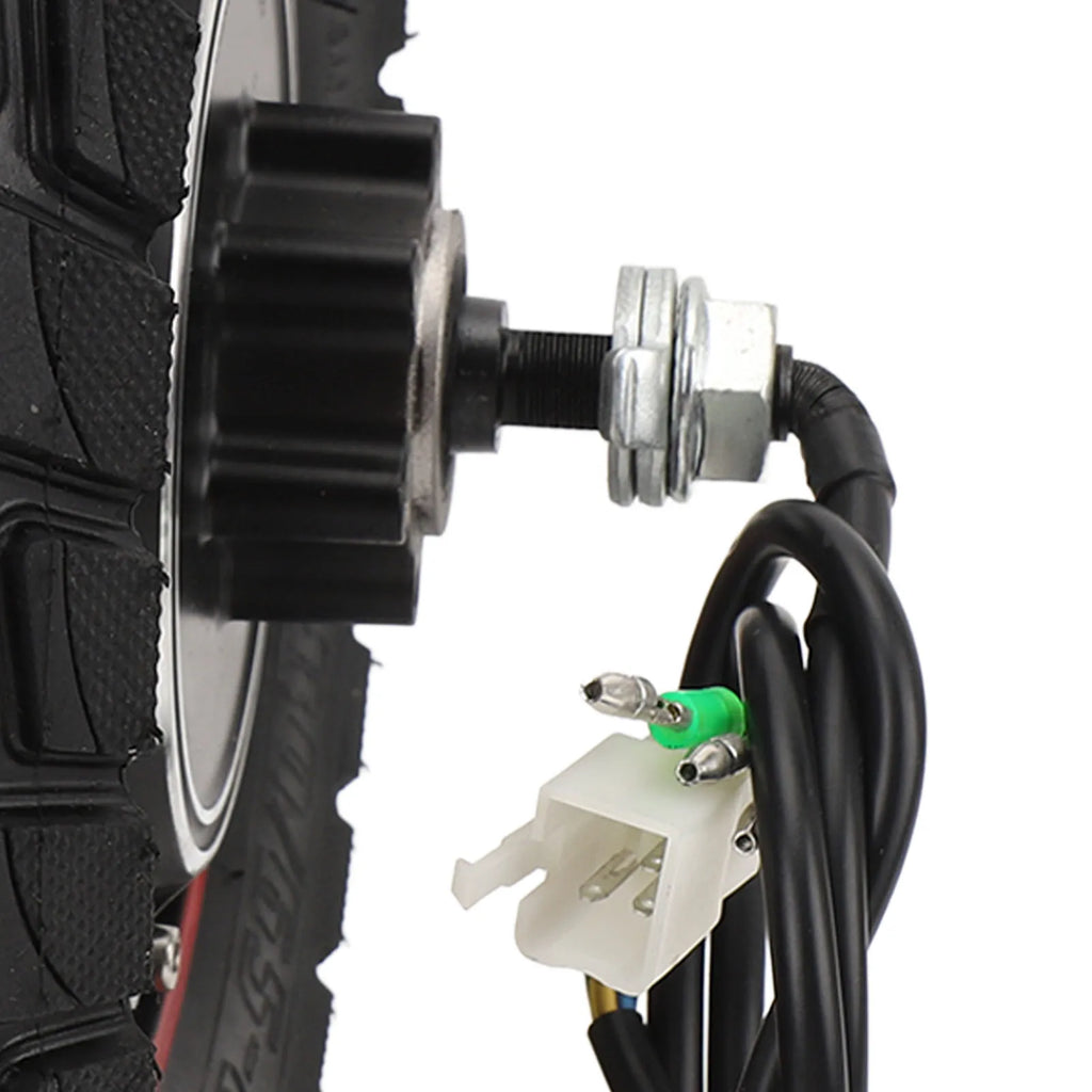10 Inch Hub Motor 48V 800W Electric Scooter Hub Motor Rear Wheel Drive 250 to 1000RPM off Road Brushless Hub Motor