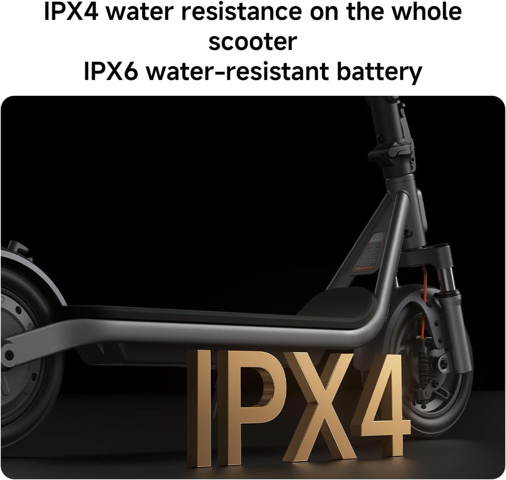 Electric Scooter 6 Lite 10 Inch Pneumatic Tire Folding Scooter, 500W Peak Motor, 25Km Range, 25Km/H Max Speed, Dual Brake, Ipx4 Waterproof, 3 Seconds Fold, Ideal for Urban Commute