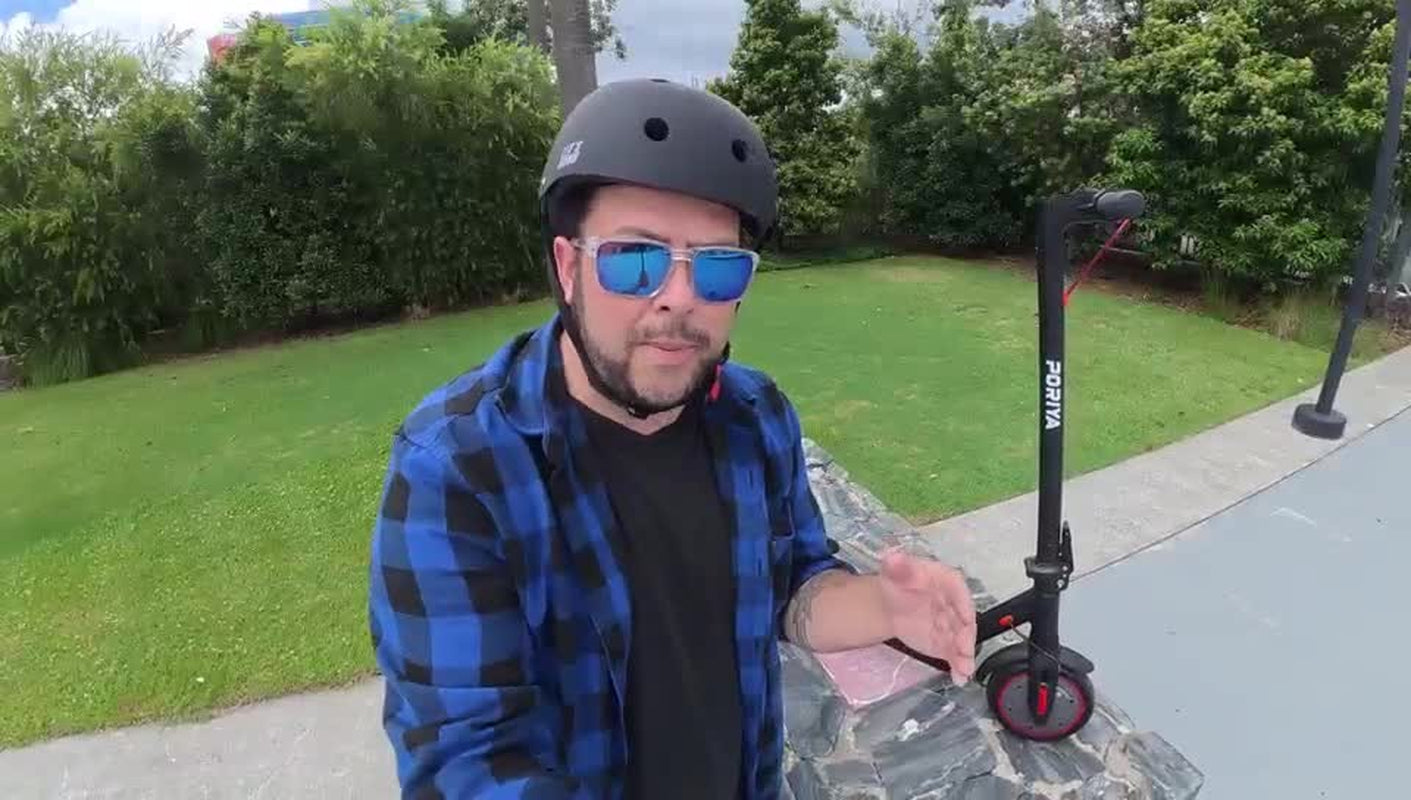 PORIYA 900W 40KM/H 50KM Portable Electric Scooter Adult Foldable Travel E-Bike