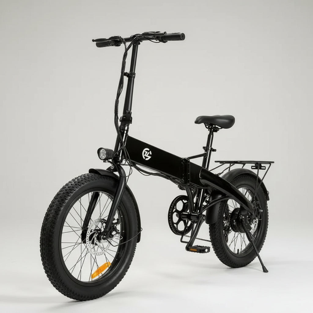 20-Inch Urban Leisure E-Bike, 500W Brushless Motor Foldable Electric Bicycle, 48V10AH Lithium Battery Adult Electric Scooter