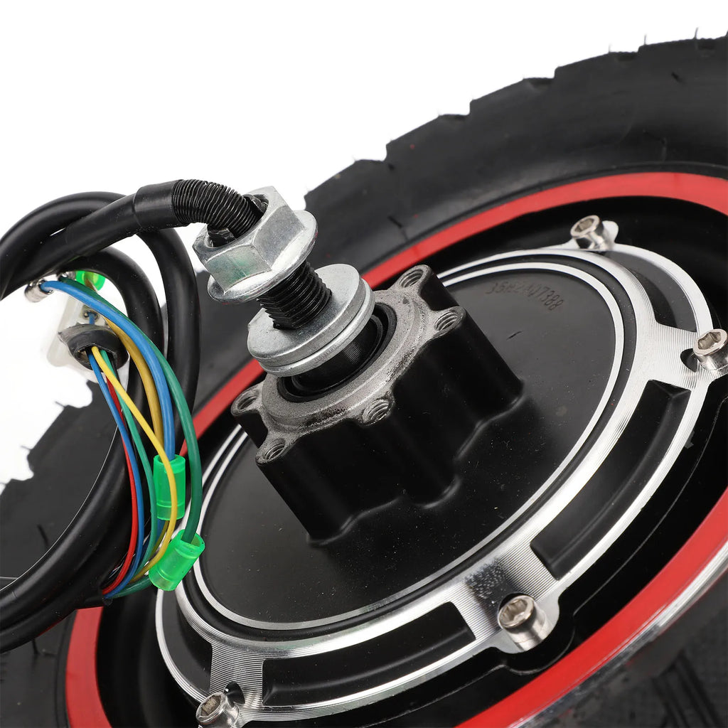 10 Inch Hub Motor 48V 800W Electric Scooter Hub Motor Rear Wheel Drive 250 to 1000RPM off Road Brushless Hub Motor