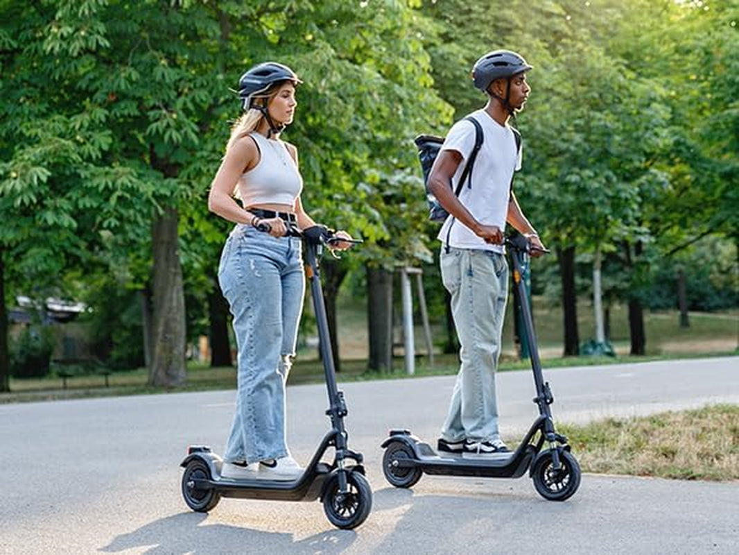 100P/100F/300P/300X Electric Scooter Adult - E Scooter with Suspension, 600-1000W Peak Power, 18-37.3 Miles Max Range, Top Speed 17.4-23.6MPH, Commuting E-Scooter