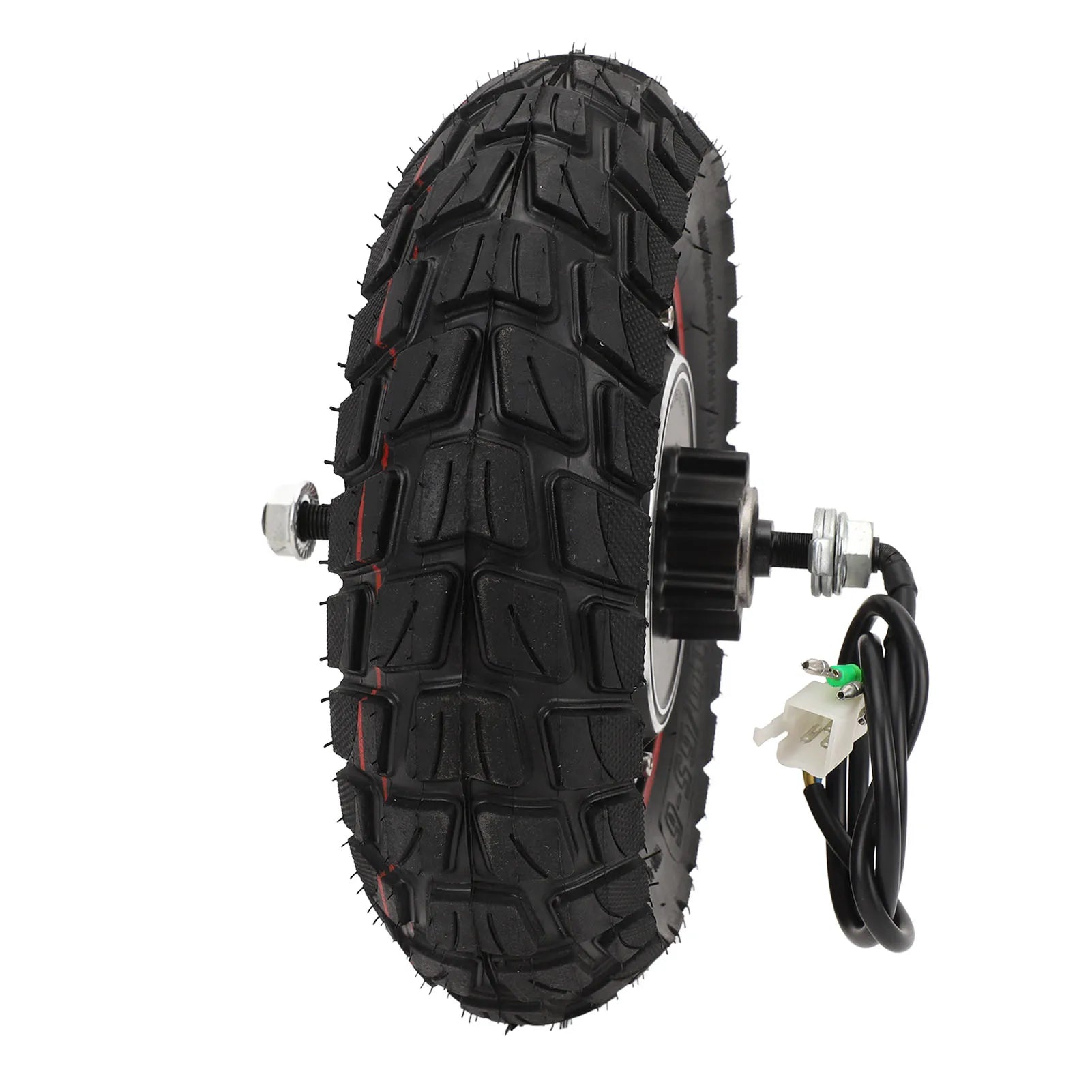 10 Inch Hub Motor 48V 800W Electric Scooter Hub Motor Rear Wheel Drive 250 to 1000RPM off Road Brushless Hub Motor