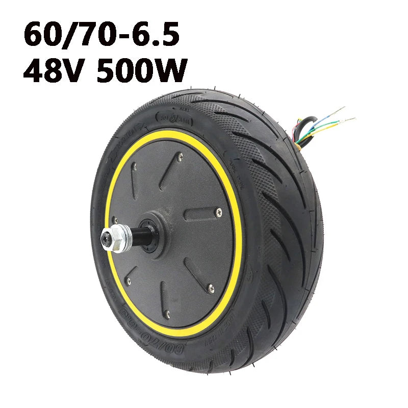 For Ninebot Max G30 Front Driving Tire Repair Parts 60/70-6.5 Motor Electric Scooter 36V 350W 48V 500W Engine Wheel