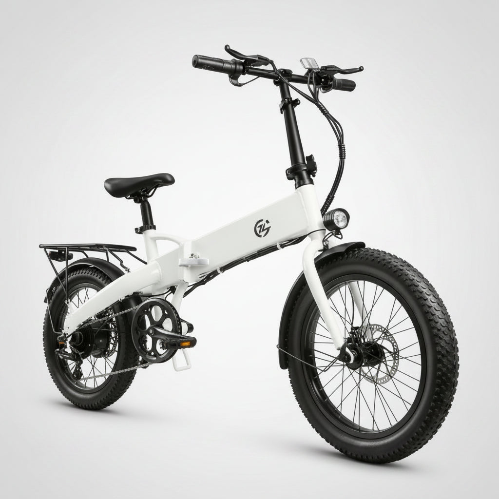 20-Inch Urban Leisure E-Bike, 500W Brushless Motor Foldable Electric Bicycle, 48V10AH Lithium Battery Adult Electric Scooter