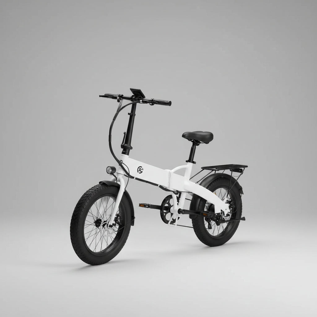 20-Inch Urban Leisure E-Bike, 500W Brushless Motor Foldable Electric Bicycle, 48V10AH Lithium Battery Adult Electric Scooter