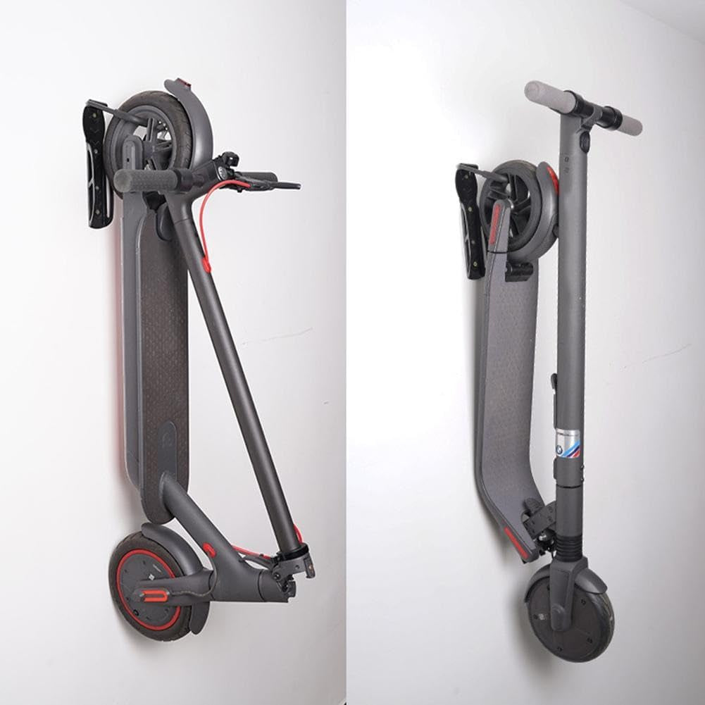 Eletric Scooter Rack Wall Mount,Scooter Hangers for Indoor,Garage,Shed, Vertical Hook Holder for Bike,Electric Scooter,Kid Scooter, Heavy Duty Holds up to 60 Lbs