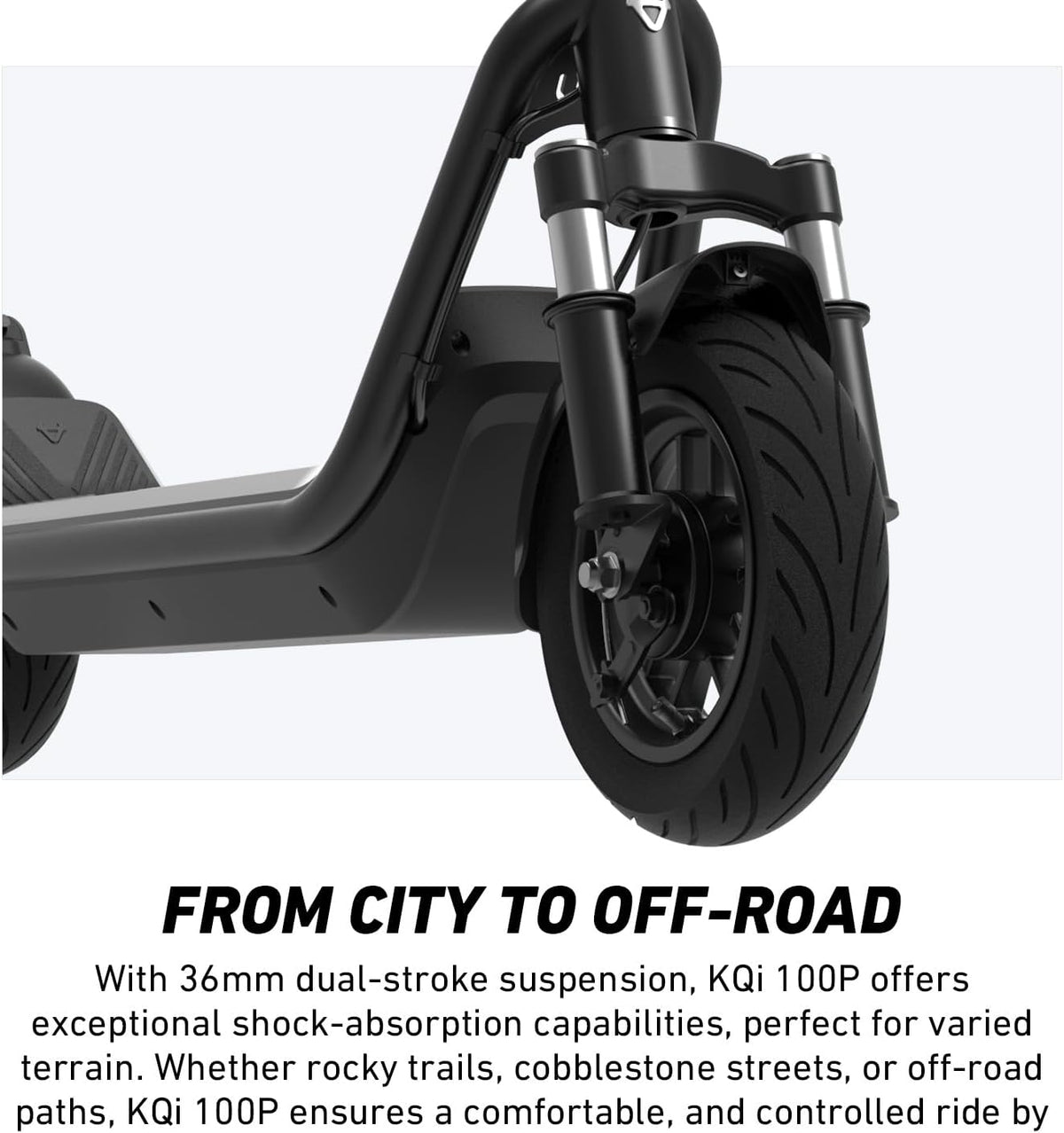 100P/100F/300P/300X Electric Scooter Adult - E Scooter with Suspension, 600-1000W Peak Power, 18-37.3 Miles Max Range, Top Speed 17.4-23.6MPH, Commuting E-Scooter