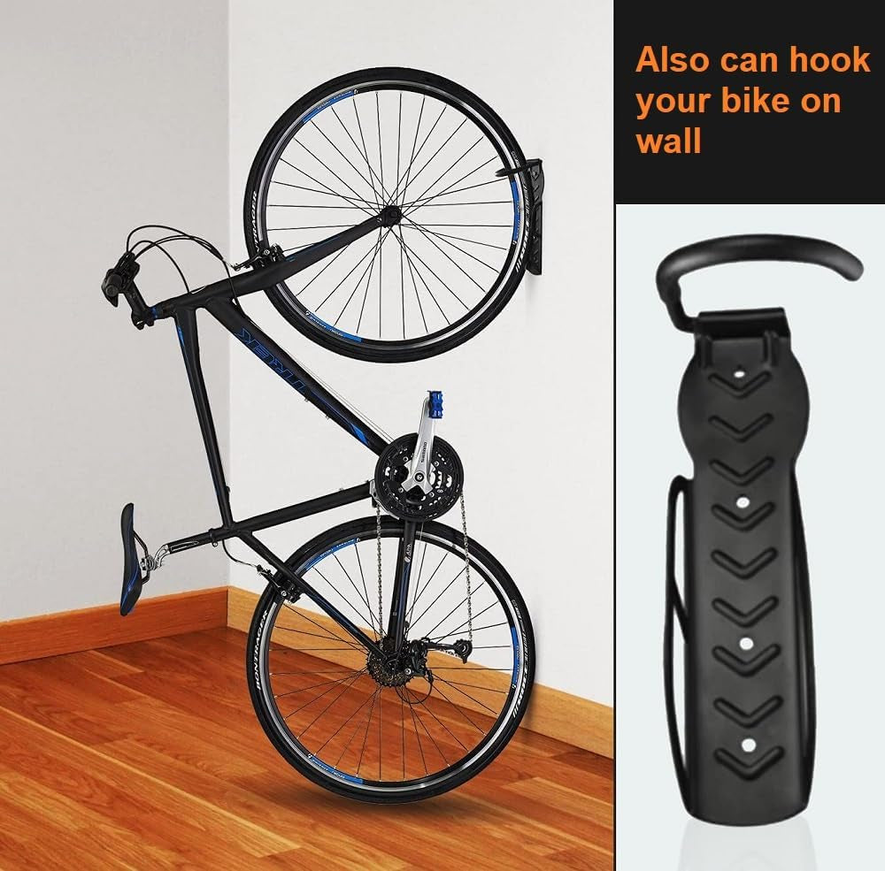 Eletric Scooter Rack Wall Mount,Scooter Hangers for Indoor,Garage,Shed, Vertical Hook Holder for Bike,Electric Scooter,Kid Scooter, Heavy Duty Holds up to 60 Lbs
